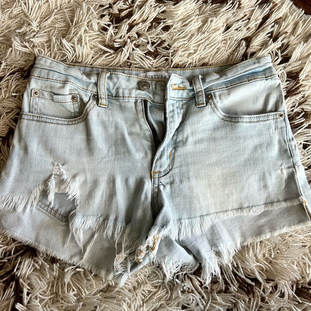 Just USA jean shorts